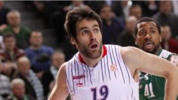 El jugador de Caja Laboral Fernando San Emeterio