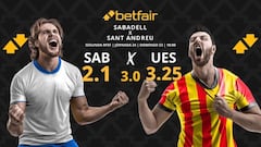 CE Sabadell vs. UE Sant Andreu: horario, dónde ver, pronósticos y clasificación