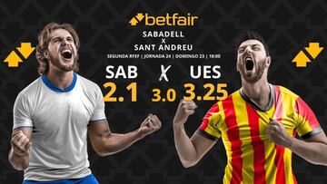 CE Sabadell vs. UE Sant Andreu: horario, dónde ver, pronósticos y clasificación