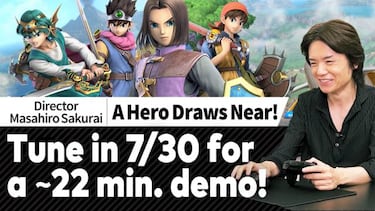 Super Smash Bros: el Héroe de Dragon Quest será presentado el 30 de julio