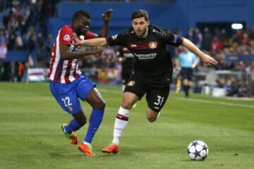 Atletico Madrid versus Bayer Leverkusen