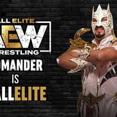 Komander firma con AEW