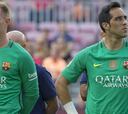 Ter Stegen se lesiona y Claudio Bravo jugará la Supercopa ante Sevilla