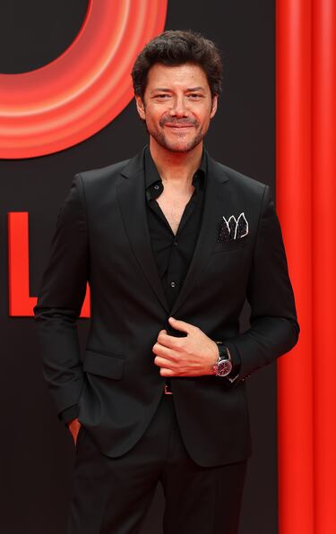 Álvaro Morte durante la fiesta que organiza Netflix para celebrar el 10º aniversario de su llegada a España.