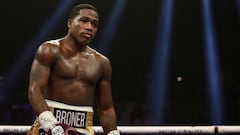 Adrien Broner en una pelea de 2019.