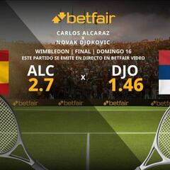 Carlos Alcaraz vs. Novak Djokovic: horario, TV, estadísticas y pronósticos de la final de Wimbledon 2023