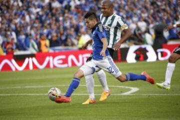 Millonarios recibió a Nacional en el estadio El Campín en el partido más importante de la jornada 18 de la Liga Postobón. Camilo Vargas fue la figura del compromiso.