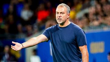 Flick, técnico del Barça.