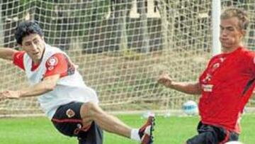 <b>EN ALZA. </b>Peragón y Lukasiewicz podrían tener hoy su oportunidad desde el inicio.