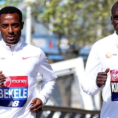 Valencia tienta a los dos mejores: Eliud Kipchoge y Kenenisa Bekele
