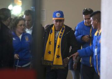 La llegada a lo 'rockstar' de Eduardo Vargas a México