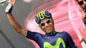 Nairo Quintana vuelve a sonre&iacute;r en el Giro.