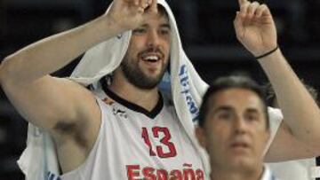 <b>ALEGRÍA MERECIDA. </b>Marc está promediando 14,7 puntos y 9 rebotes.