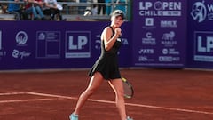 La campeona defensora del WTA 125 LP Open brilló en su estreno en Colina ante una chilena