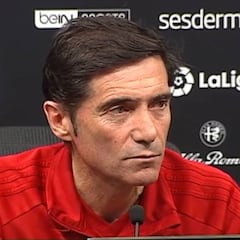 Marcelino: "Esperemos que a la quinta sea la vencida"