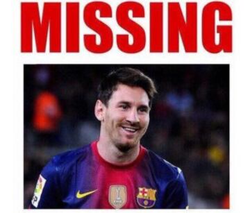 'Search Party sent out for Messi' and other marvellous memes after Atleti knock Barca out