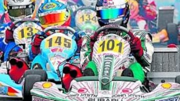 <b>LE VIENE DE CASTA. </b>Sainz Jr. ha heredado el talento de su padre para ir deprisa en cuatro ruedas.