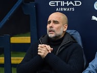 Pep Guardiola sufrió mucho ante el Everton.