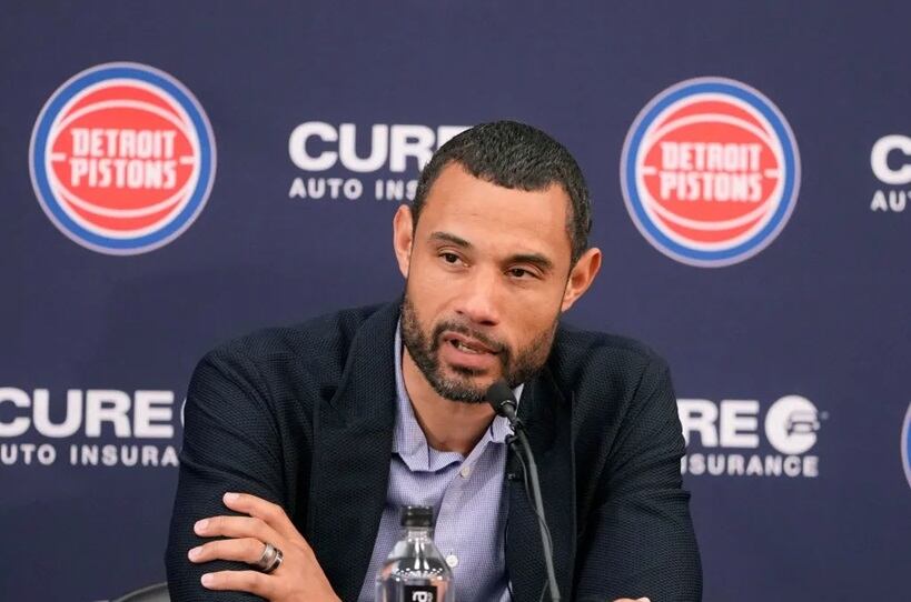 Trajan Langdon, presidente de operaciones de Detroit Pistons.