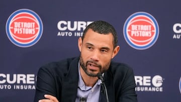 Trajan Langdon, presidente de operaciones de Detroit Pistons.