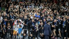 El Virtus Bolonia celebró el pasado 11 de mayo en su pabellón el título de la Eurocup tras ganar en la final al Bursaspor turco por 80-67.