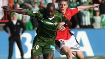 <b>VITAL. </b>El gol de Emaná en el Nou Estadi de Tarragona puede ser fundamental para el ascenso.