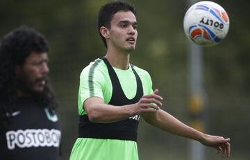 Atlético Nacional realizó su último entrenamiento antes de enfrentar a Leones en el partido de ida por las semifinales de la Copa Águila 2018.