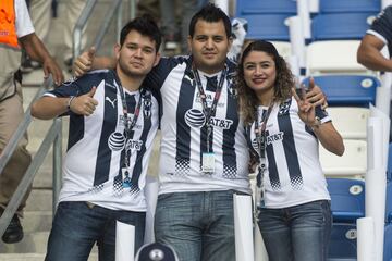 La afición dio color a la semifinal en el BBVA Bancomer