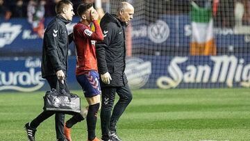 24/02/19 PARTIDO SEGUNDA DIVISION
OSASUNA -
LESION DE BARJA