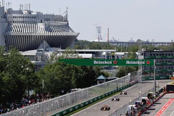 Circuito de Gilles Villeneuve en Montreal, Canadá.