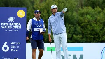 Smith y Syme lideran en Gales: Elvira y Otaegui, a cinco golpes