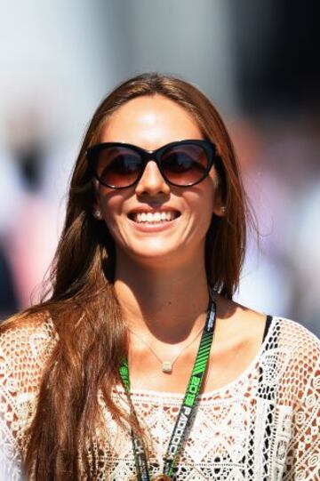 Michibata, la novia de Jenson Button.