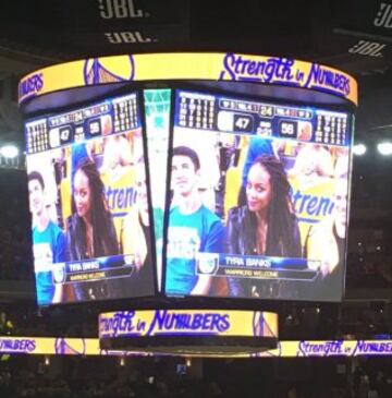 Tyra Banks, la nueva fan de los Warriors... y de Stephen Curry