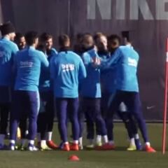 El castigo que recibió Vidal en la práctica: ¡callejón oscuro!