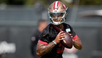 Rookie Lance pushing Garoppolo for 49ers QB job