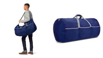 Esta bolsa de viaje ligera tiene 98 litros de capacidad y soporta hasta 22,7 kg
