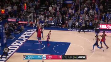 Un todopoderoso Westbrook domina el top-10 con un mate de época