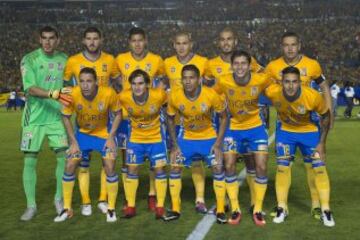 El 11 con el que inició Tigres.