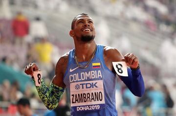 Fotos para la historia. Así logró Anthony Zambrano la medalla de plata en el Mundial de Atletismo