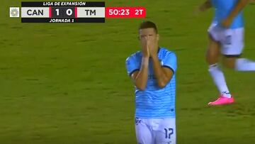 Increíble error doble de Isaac Díaz: falló penal y elevó rebote