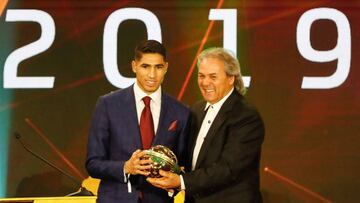 Achraf Hakimi, elegido mejor joven africano