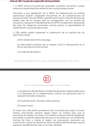 Cul es el tipo de actuacin en un partido aplazado por emergencia mdica