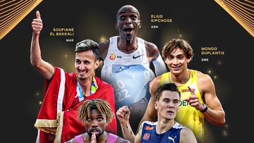 Nominados al premio a Mejor Atleta del A?o.