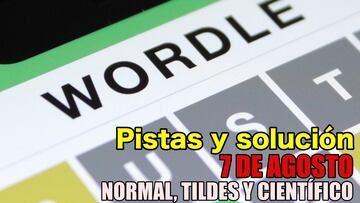 Wordle solución 7 de agosto 2024