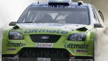 <b>RETIRADA.</b> Gronholm abandona el rally, algo que puede beneficiar a Sordo.