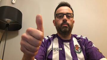 José Antonio Pérez Sanz es el presidente de la Federación de Peñas del Real Valladolid.