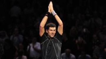 Djokovic, tras llevarse la Masters Cup en Londres.
