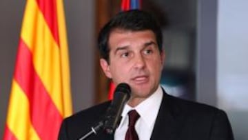 Laporta: "El de hoy es un partido muy importante de cara a dar un golpe en la liguilla"