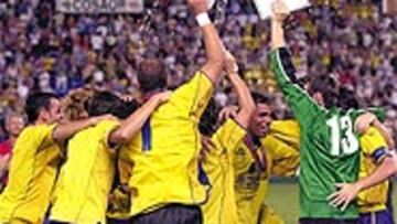 <b>CAMPEÓN</B>. El Villarreal se proclamó campeón de la Intertoto y se aseguró su pase a la UEFA.