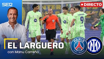 El Larguero, en directo: el Bar?a se?ala a Marciniak y PSG-Inter ser¨¢ la final de la Champions